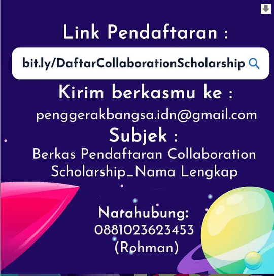 Beasiswa Collaboration Scholarship