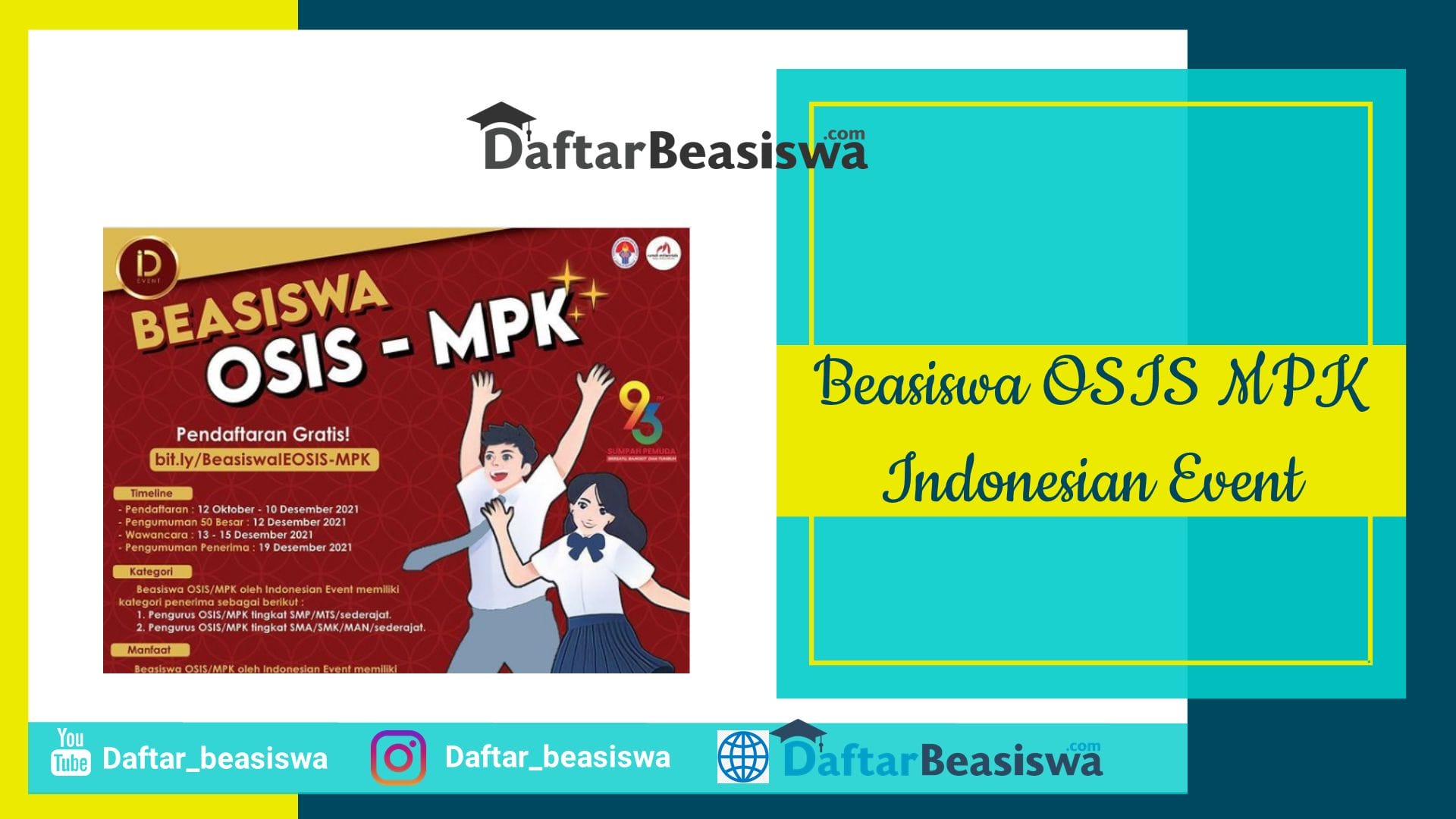 Beasiswa OSIS MPK Indonesian Event