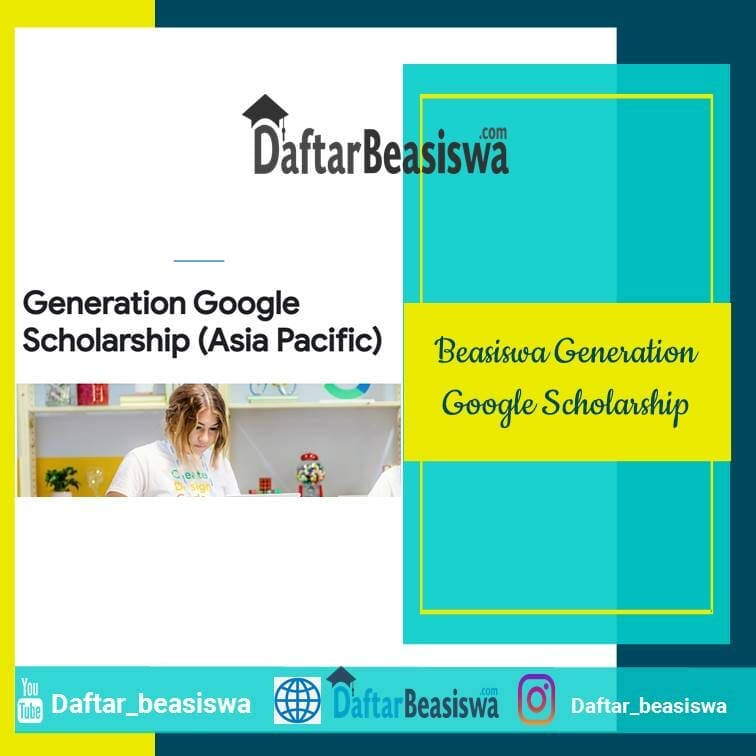 Beasiswa Generation Google Scholarship