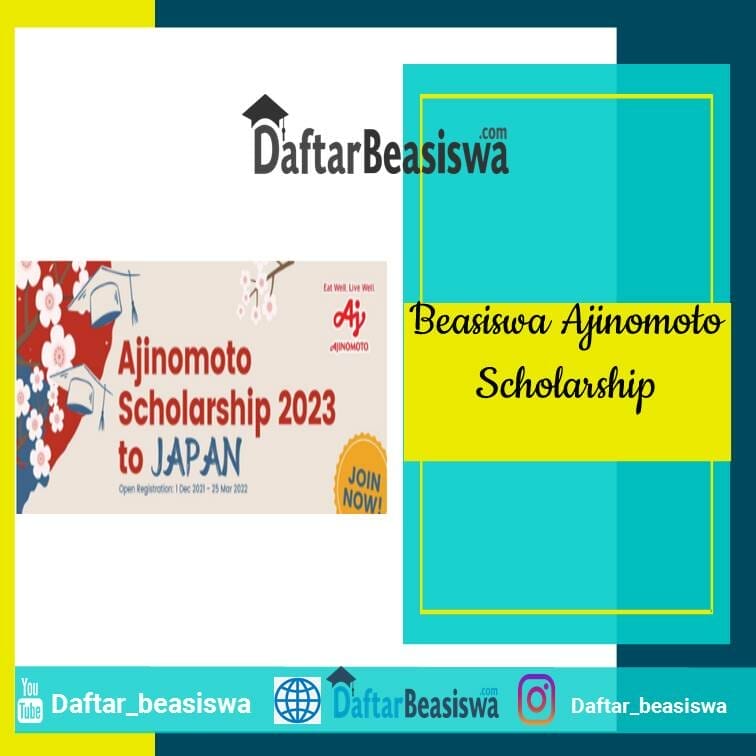 Beasiswa Ajinomoto Scholarship