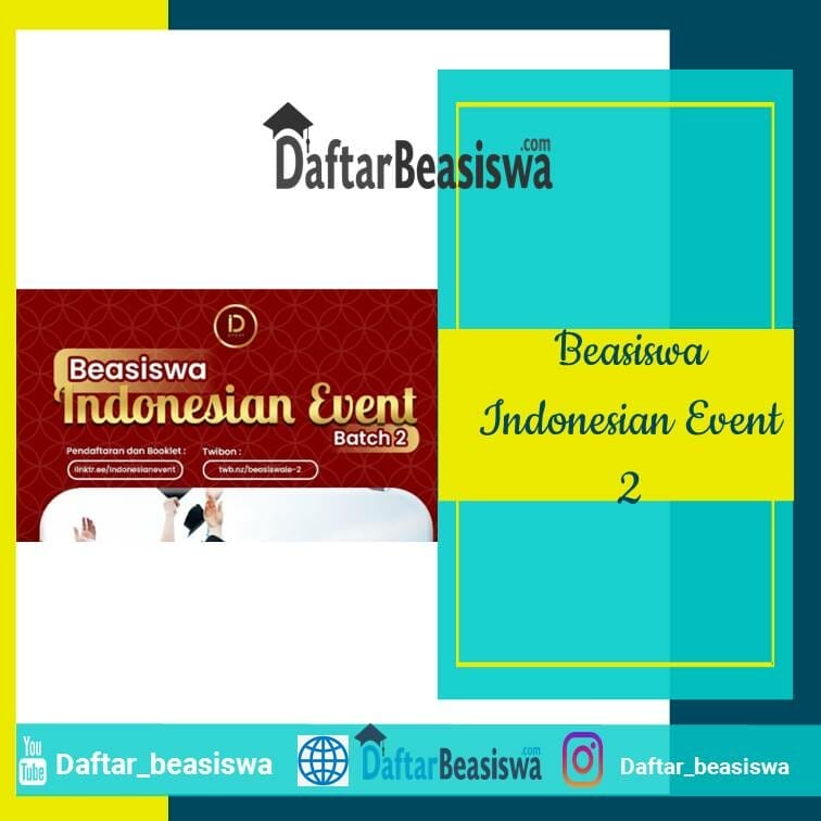 Beasiswa Indonesian Event Batch 2