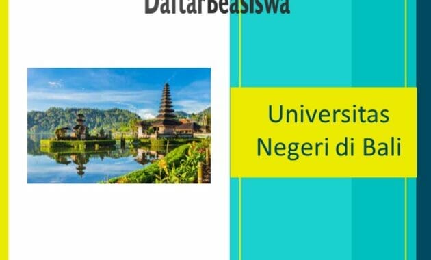 Daftar Universitas Negeri di Bali