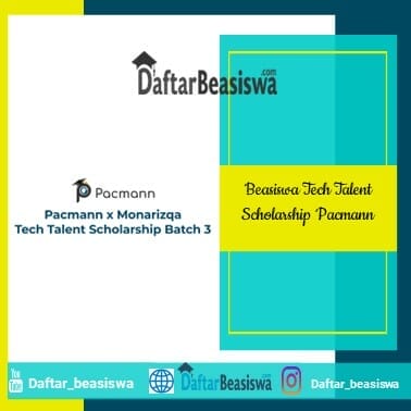 Beasiswa Tech Talent Scholarship Pacmann