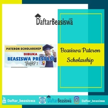 Beasiswa Pateron Scholarship