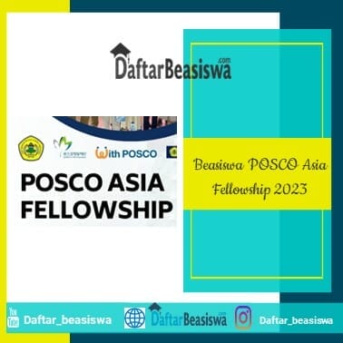 Beasiswa POSCO Asia Fellowship 2023