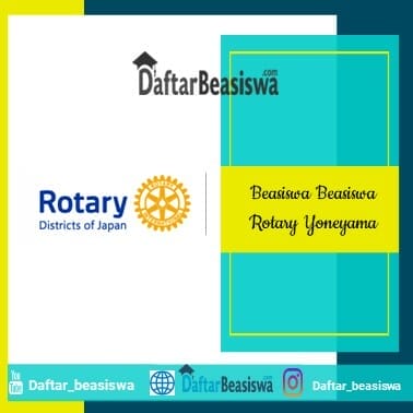Beasiswa Beasiswa Rotary Yoneyama