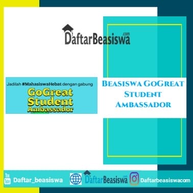 Beasiswa GoGreat Student Ambassador