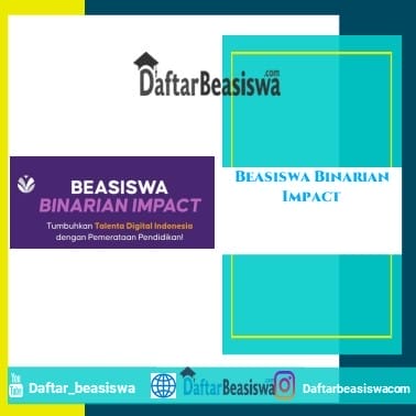 Beasiswa Binarian Impact